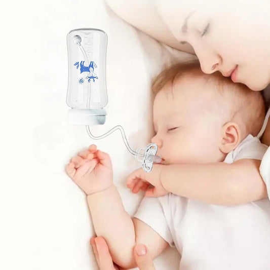 Biberon HandsFree cu Suzetă
